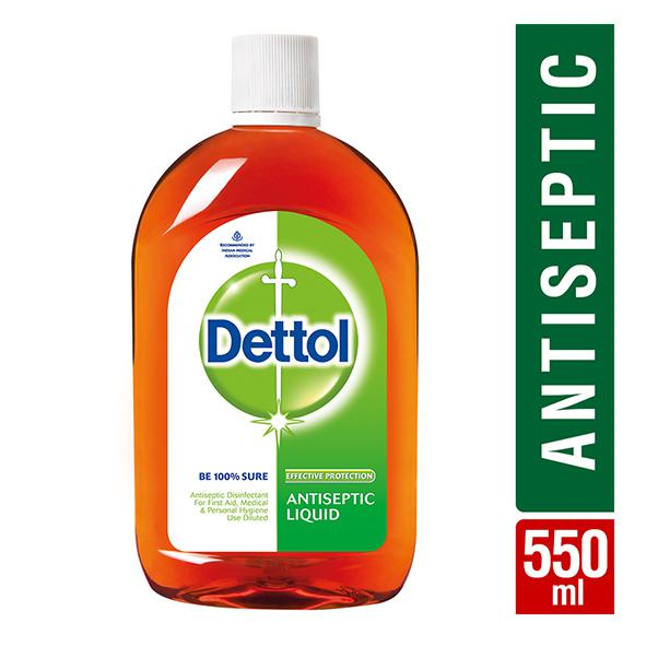 Dettol liquid/டெட்டால் லிக்யூட் 550ml